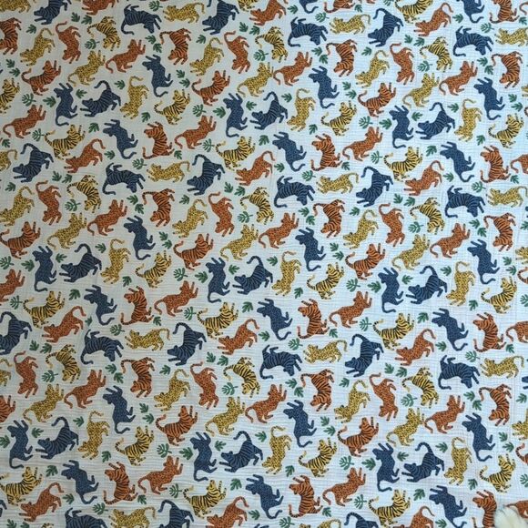 West Elm Wildcat Swaddling Blanket - Picture 2 of 3